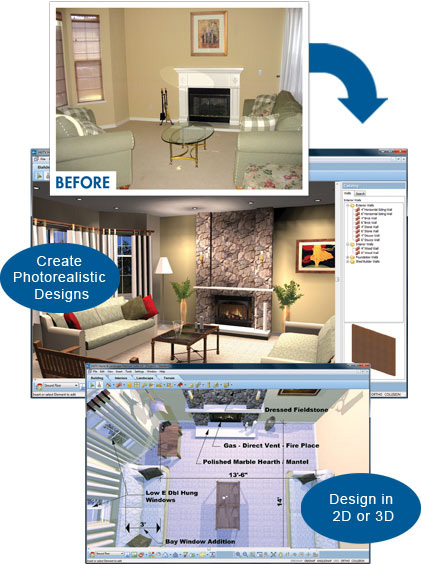Interior Home Design Software | Virtual Architect